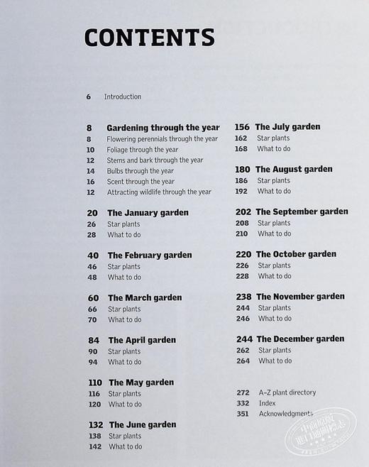 【中商原版】一年四季园艺指南 每月计划 指导和灵感 Gardening Through the Year 英文原版 Spence Ian 商品图5