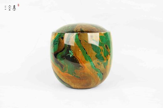 三希堂  流霞系列  敦煌大漆茶饼罐 商品图1