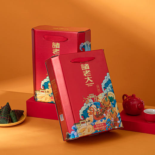 诸事锦绣枕头粽礼盒1000克 商品图1