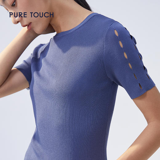 pure touch女士针织短袖1346242138 商品图3