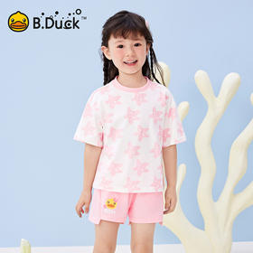 B.Duck小黄鸭童装夏季短袖套装105-150 FF2581910