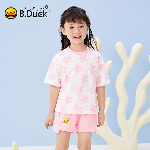 B.Duck小黄鸭童装夏季短袖套装105-150 FF2581910 商品图0