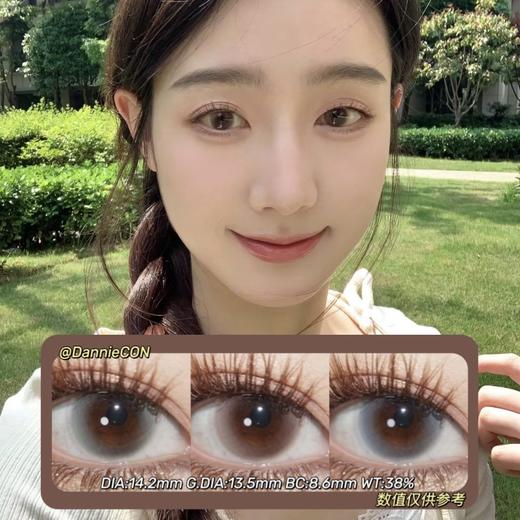 Woolilens半年抛·奶盐泡泡&粉糯泡泡&薄荷泡泡·14.2mm(着色参考13.5mm) 0-800度(无525/575) 非离子·(建议佩戴3-4个月左右更换) 商品图0