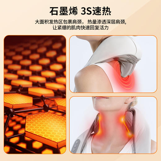 宾多康斜方肌按摩器|像老师傅按得一样得劲，抚平肩颈疲劳 商品图4