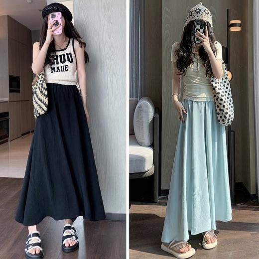 馥迦清爽显瘦双层裙裤 舒适轻盈飘逸 遮假胯遮腿粗胖瘦眥宜 休闲百搭 商品图1