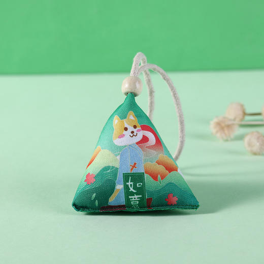 端午节香包高棕香囊成品荷包粽子挂件艾草驱蚊车载随身挂饰礼品 商品图5