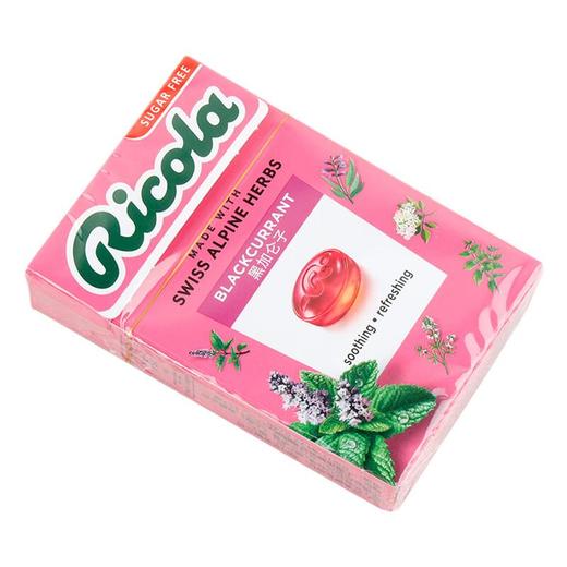 利口乐黑加仑子润喉糖无糖40g 商品图2