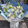 【海洋之谜】浪漫蓝色系精美大气花束 商品缩略图0