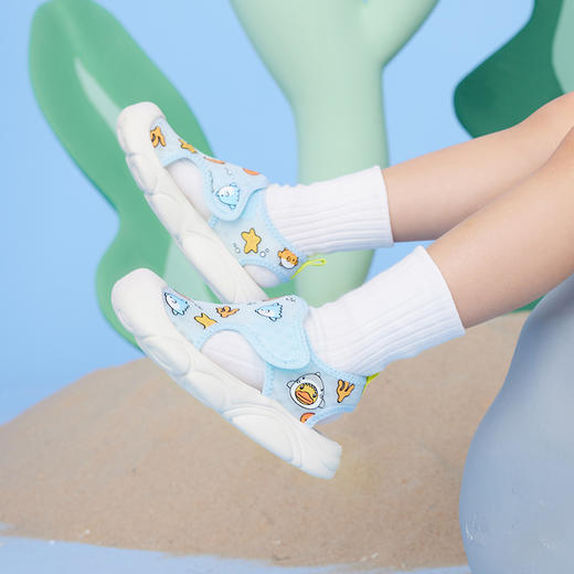 B.Duck小黄鸭童鞋夏季凉鞋23-30 B2583901 商品图4