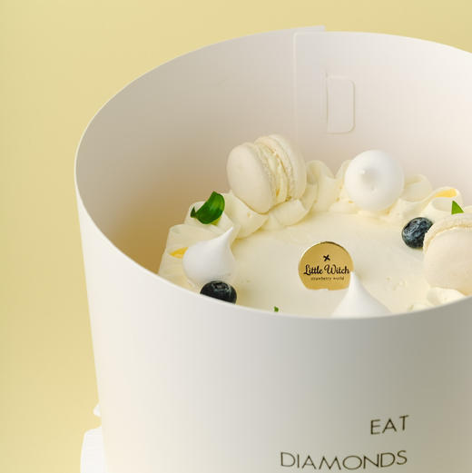 LITTLE WITCH 清爽宜人柠檬奶油蛋糕 夹心新鲜蓝莓 商品图3