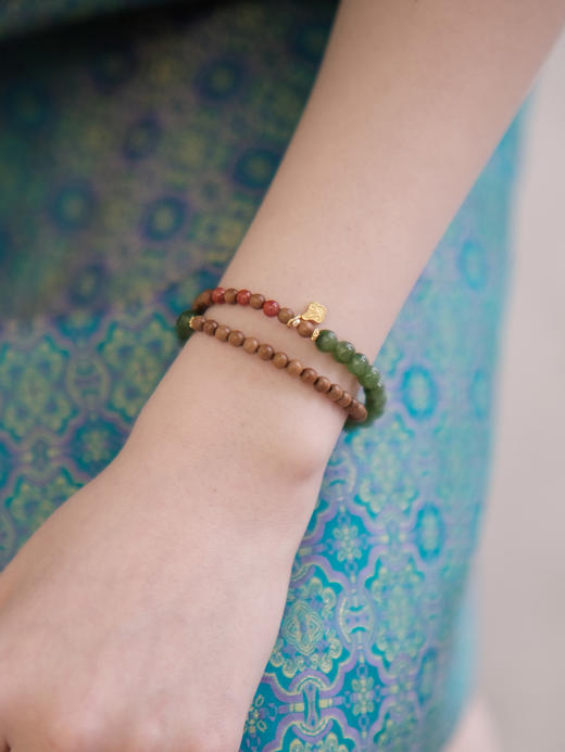 花花团母亲节国风系列首饰福利专场——和田碧玉系列、碧玺、珍珠、大漆（中国非物质文化遗产）带你领略一场中式美学盛宴，感受传统文化结合现代时尚的魅力！ 商品图9