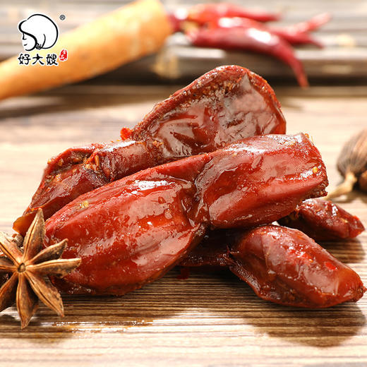 【好大嫂卤味鸭胗，卤香浓郁越嚼越香】鸭胗鸭肫卤汁入肉块块香，越嚼越香越过瘾，真空包装零食香辣麻辣味鸭肉休闲零食特产熟食小吃115gQQ 商品图0