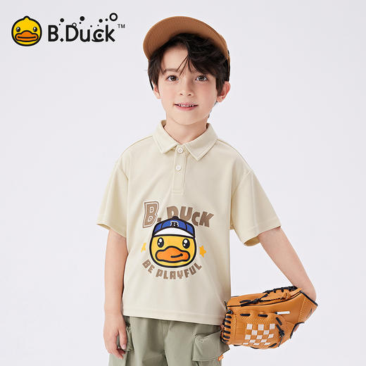 B.Duck小黄鸭童装夏季POLO衫105-150 BF2503051 商品图4