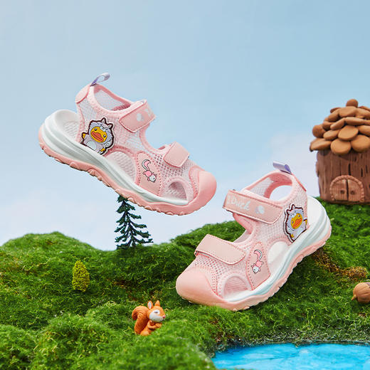 B.Duck小黄鸭童鞋夏季凉鞋26-30 B2586850 商品图4