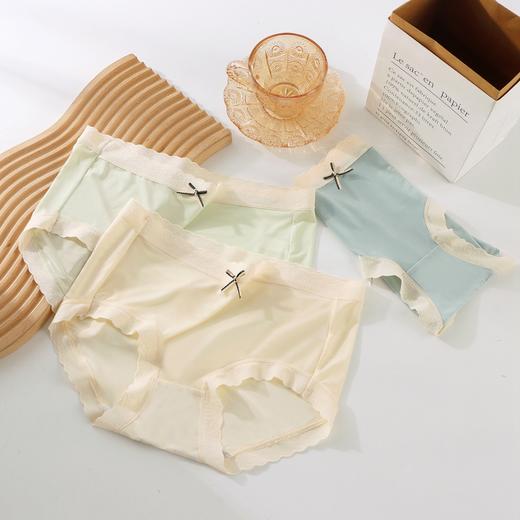 女士锦纶冰丝印花三角内裤凉爽舒适夏日必备2931/2932/2938/2940 商品图3