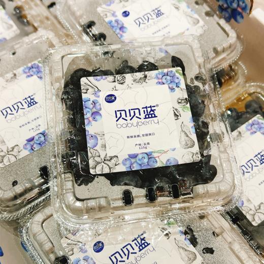 贝贝蓝 云南蓝莓125g/盒 商品图0