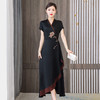 改良旗袍复古中国风气质民族风连衣裙AHM-hzj2999 商品缩略图1