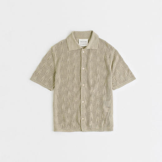 A Kind Of Guise KADRI KNIT POLO 亚麻天丝混纺针织短袖POLO衫 商品图4