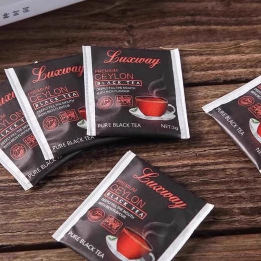 【奶茶红茶推荐】斯里兰卡进口乐卡斯锡兰红茶小包袋泡红茶100g/盒 【中欧班列直供】 商品图5