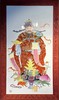 矾红堆金《财神爷》瓷板 商品缩略图0