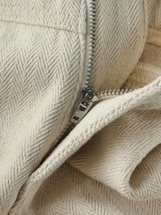 COCO ZONE2024春季休闲百搭100棉高腰直筒牛仔裤24C10017 商品图6