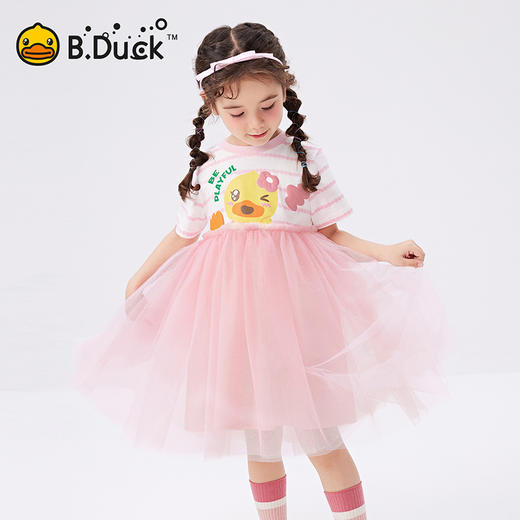 B.Duck小黄鸭童装夏季连衣裙90-130 FF2580002 商品图3