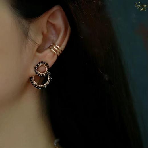 SpoiledBrat Jewelry多方位前后叠戴耳钉 商品图3