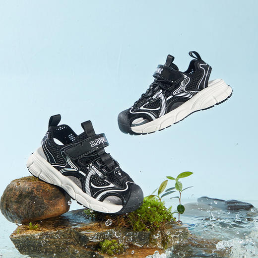 B.Duck小黄鸭童鞋夏季凉鞋27-35 B5285012 商品图4