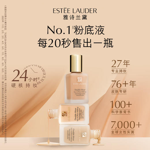 【保税】雅诗兰黛抗蓝光眼霜5ml*3+DW粉底液15ml(1W1)*2 商品图5