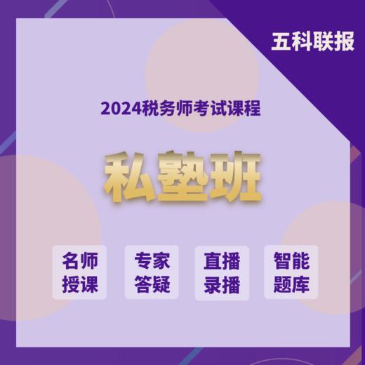 2025年税务师考试私塾班 商品图0