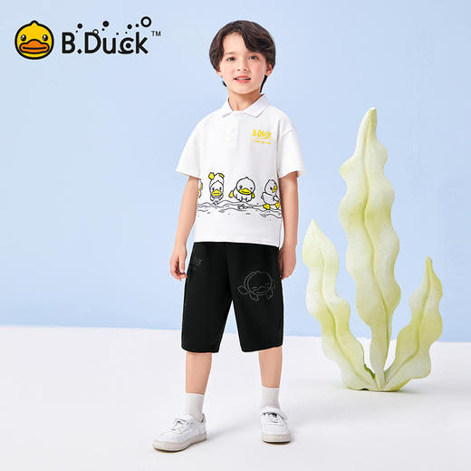 B.Duck小黄鸭童装夏季中裤110-150 BF2555912 商品图3