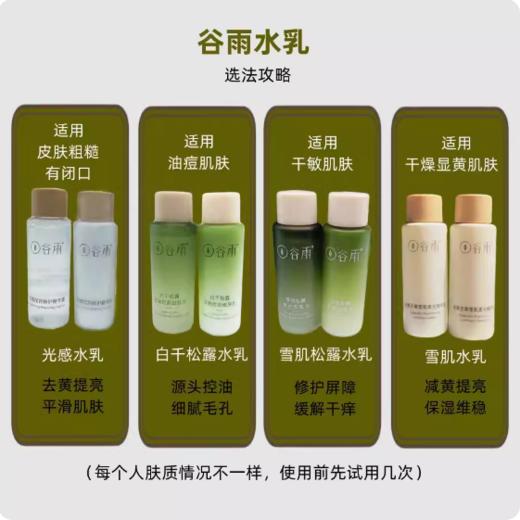 Z谷雨白千松露控油轻颜细肤水15ml 商品图1