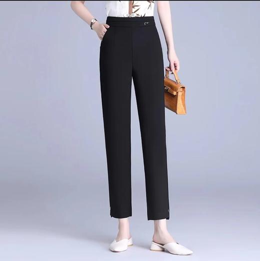 11.11促→品质~新品女裤~7716高弹直筒烟管裤-喜出 商品图0