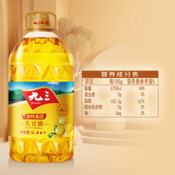 九三 非转基因 大豆油 一级 5L 商品图6