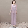 中式国风盘扣印花小衫，阔腿裤两件套休闲套装QYM-JJ-6628176-Y 商品缩略图0