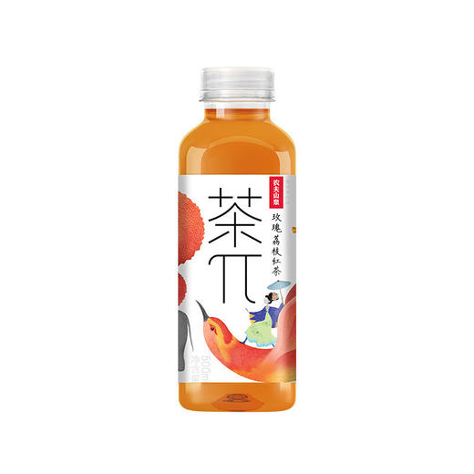 农夫山泉茶π玫瑰荔枝红茶500ml 商品图1