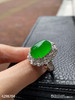高冰艳绿蛋面戒指&套链两用款【4298704】具体价格微信咨询 商品缩略图5