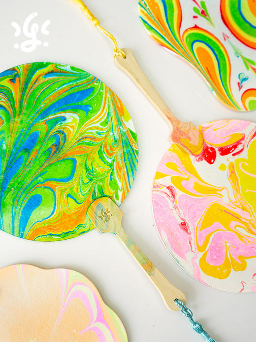 古古楽gugu端午DIY编织扇手工纸藤国风儿童自制作材料包夏季礼物 商品图9