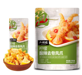 小胡鸭柠檬酸辣去骨凤爪180g