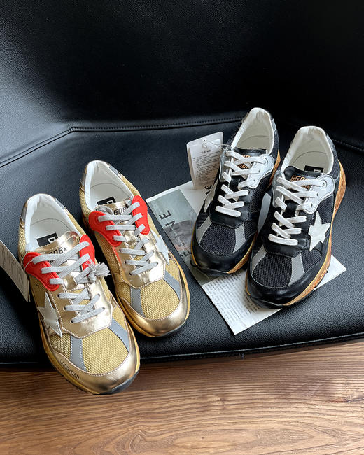 现货 THS 5.11-限时 GOLD 做旧复古运动鞋 2色 BZ1174 商品图5