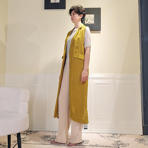 SAINT L’UCK/圣媛女装长款马甲A7518R03 商品图1