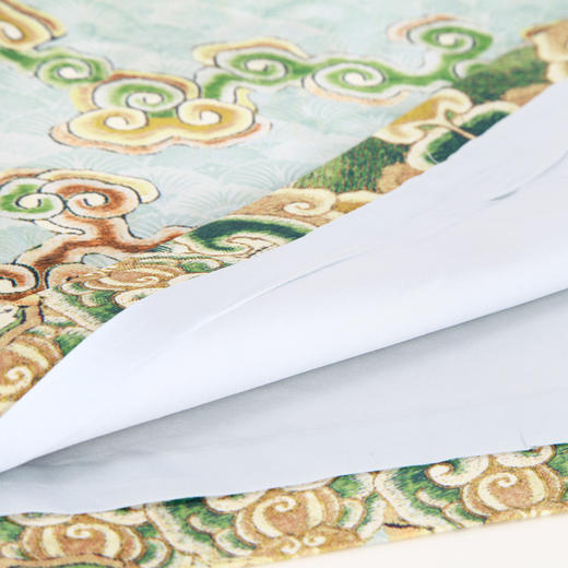 PF840斯尔丽2024新款新中式改良旗袍手工流苏盘扣提花定位花短袖连衣裙 商品图5