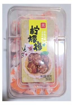 萱萱 柠檬梅380g