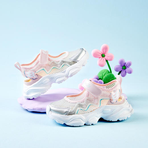 B.Duck小黄鸭童鞋夏季凉鞋26-30 F2585009 商品图3