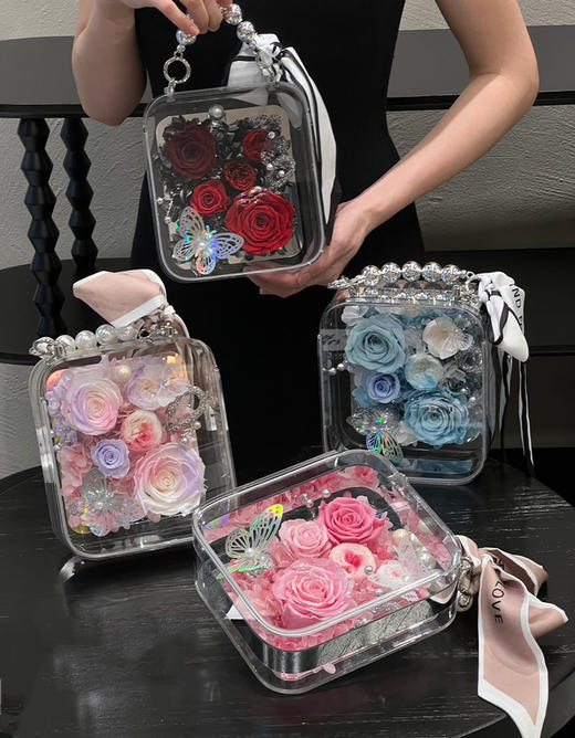 永生花手提花盒 商品图4