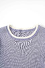 COCO ZONE“香芋紫”春季新款圆领拼接设计百搭短袖针织衫24C10268 商品缩略图4