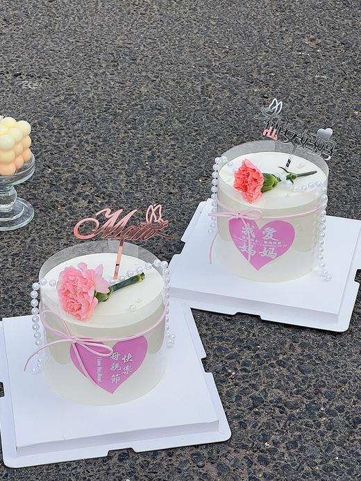 母亲节主题N款-康乃馨鲜花母亲节快乐（心形贴纸随机） 商品图3