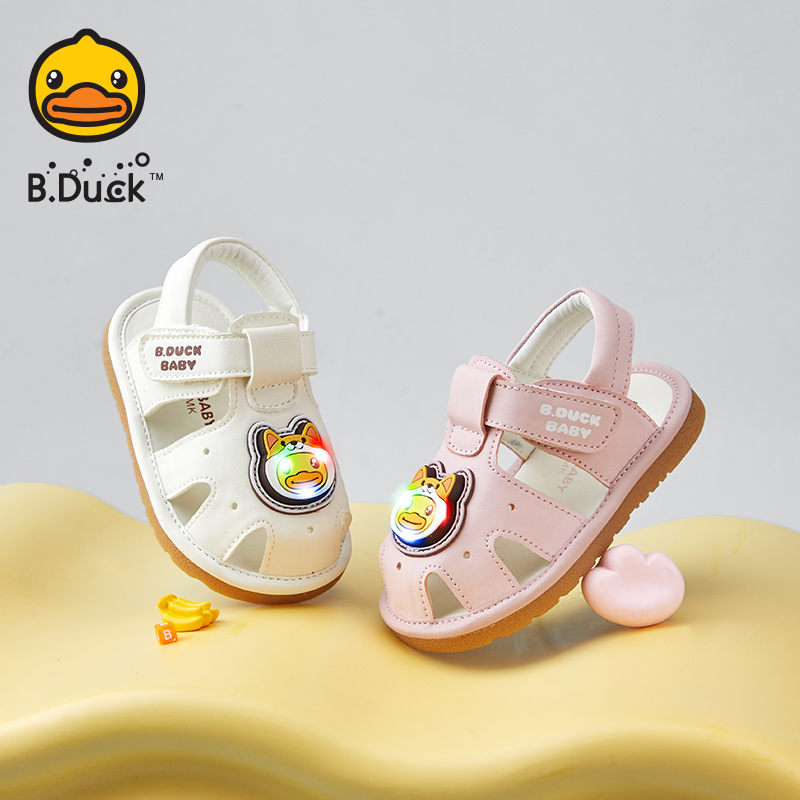 B.Duck小黄鸭童鞋夏季凉鞋16-23 BY2586893A