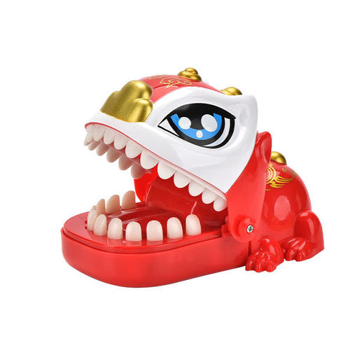 4岁+ 【乐趣无限！益智互动】惊险刺激大鳄鱼，儿童亲子必备！独特宝贝拔牙游戏，随机牙齿避免重复。柔软材质安全亲肤，从此告别无聊单调，拔牙、咬手、国潮咬手醒狮，快与孩子一起享受益智互动的乐趣吧！ 商品图13