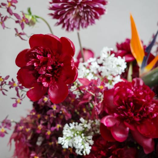 「Peony Season」雨浸茶棕 Warm Tea 商品图1